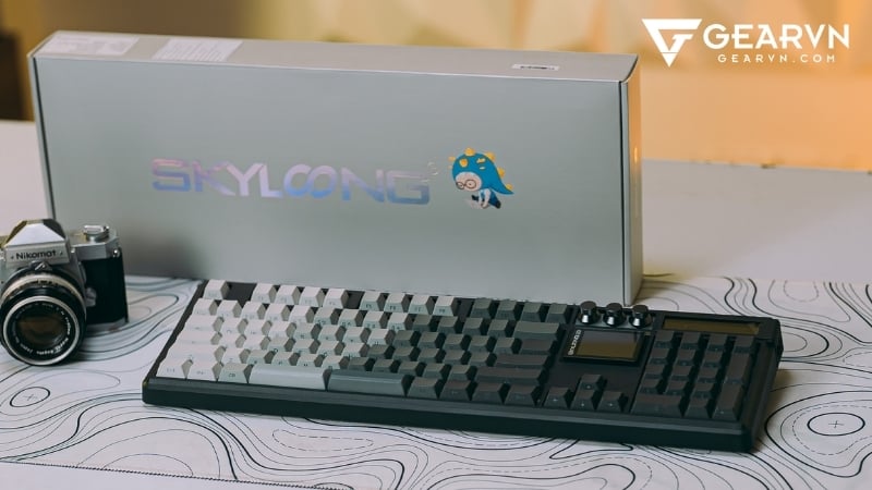 Bàn phím SKYLOONG GK104 PRO Twilight có thiết kế full-size
