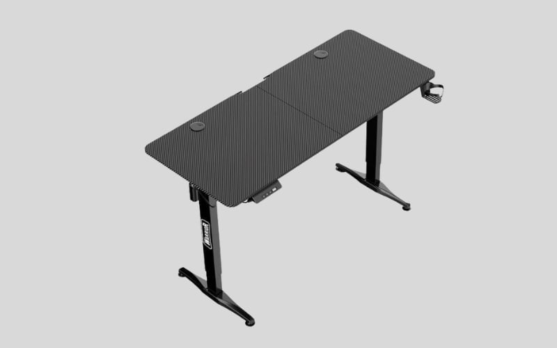 Bàn gaming Warrior được sản xuất từ vật liệu cao cấp