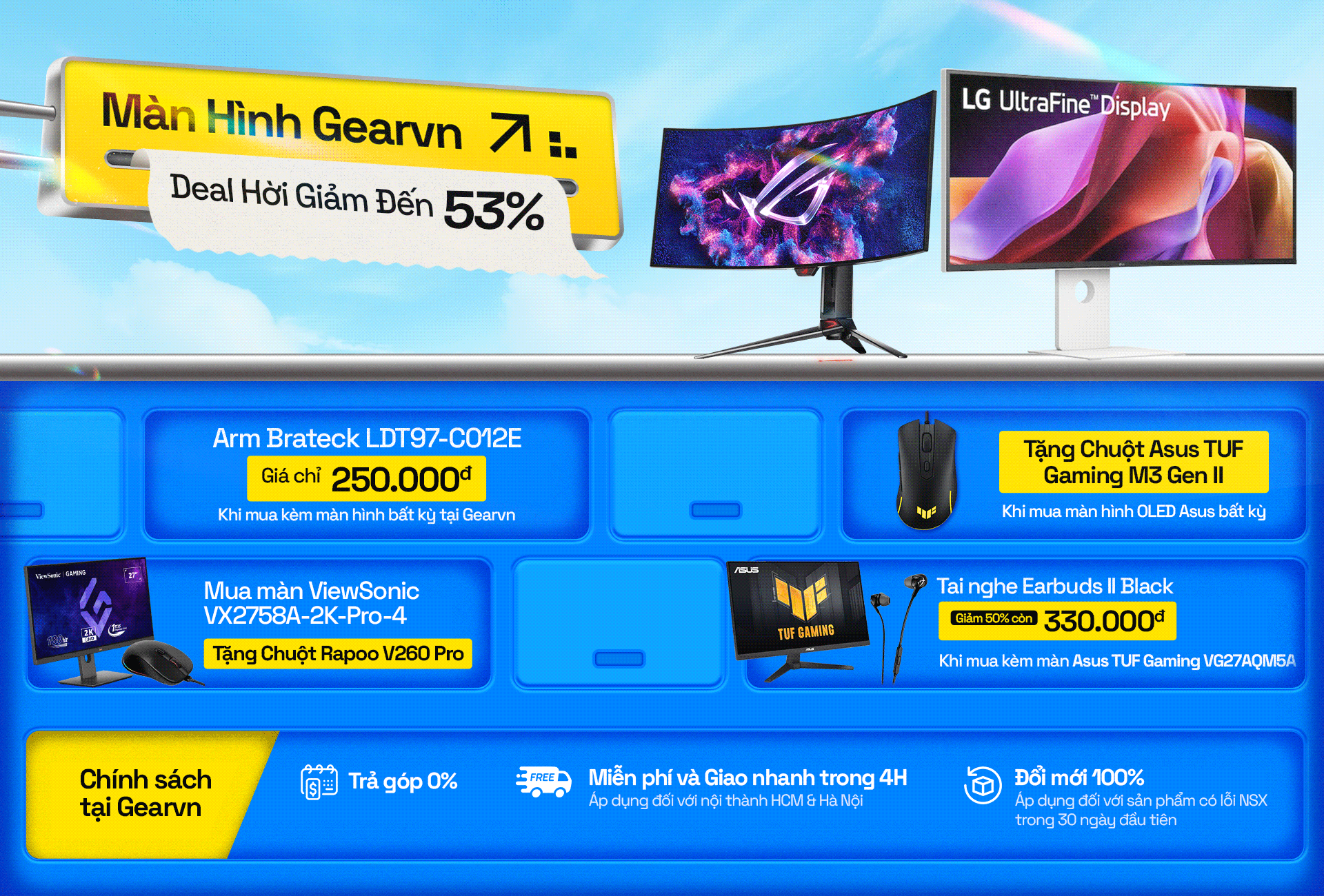 Màn hình máy tính - Màn hình PC chính hãng, giá rẻ