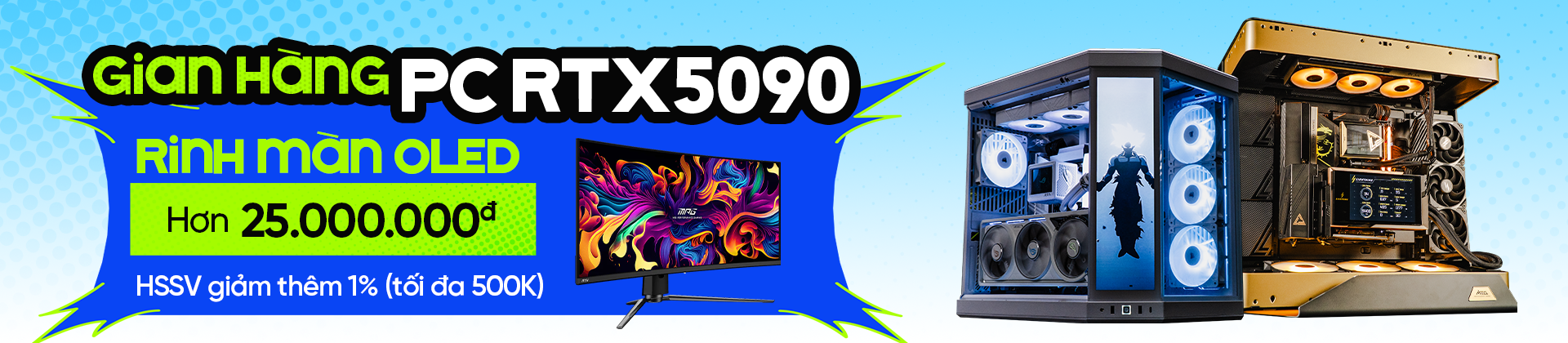 Build PC tặng Màn OLED