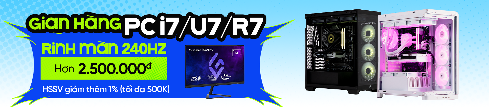 Build PC tặng Màn hình