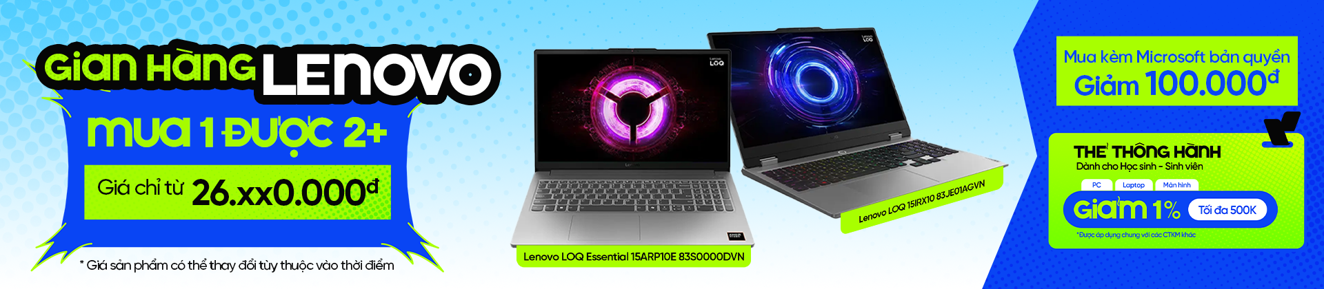 HSSV giảm 1% tối đa 500K