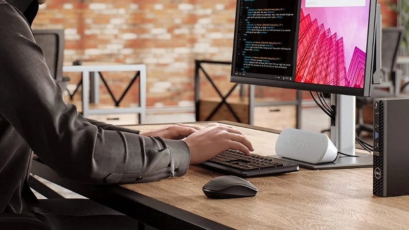Bộ bàn phím Dell KM3322W được trang bị phím đa phương tiện tiện lợi