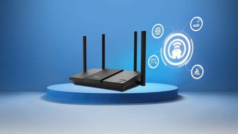Bộ định tuyến WiFi 7 ASUS RT-BE50 có chuẩn WiFi 7 BE3600
