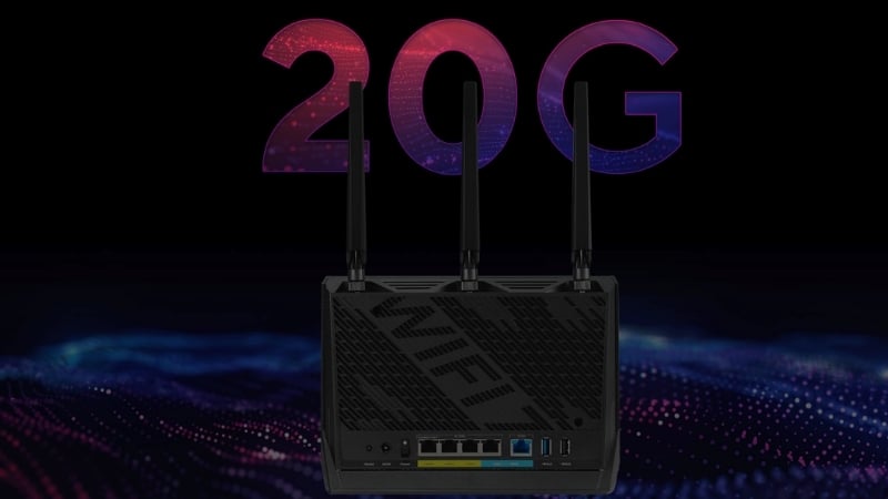 Bộ định tuyến WiFi 7 ASUS RT-BE86U có bộ xử lý mạnh mẽ cho môi trường