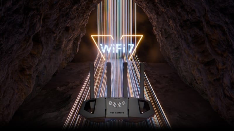 Bộ định tuyến WiFi 7 ASUS TUF GAMING BE3600 V2 có tốc độ lên đến 3600Mbps