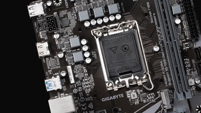 Bo mạch chủ GIGABYTE H610M-K (DDR4) tương thích CPU Intel