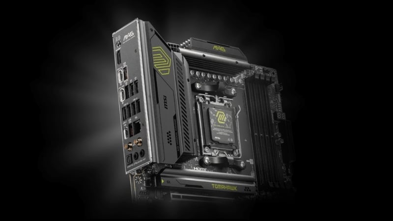 Bo mạch chủ MSI MAG X870E TOMAHAWK WIFI có hệ thống lưu trữ linh hoạt