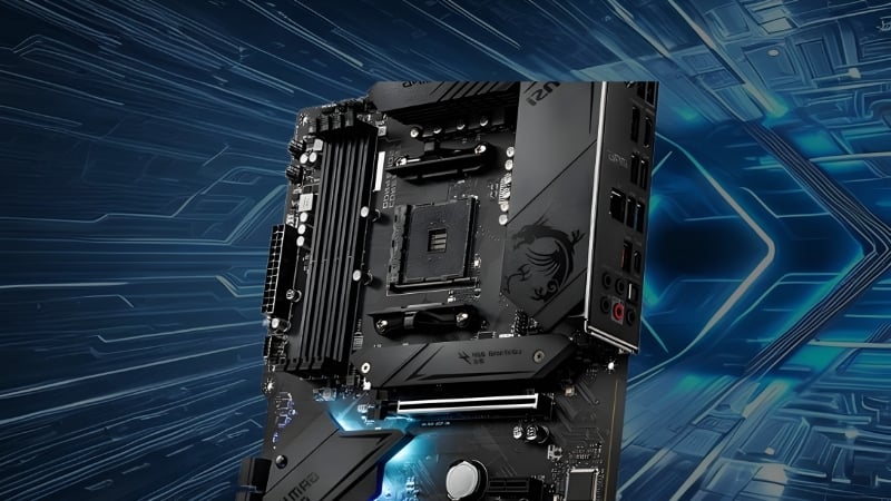 Bo mạch chủ MSI MPG B550 GAMING PLUS DDR4 có PCIe 4.0 và M.2 Shield Frozr