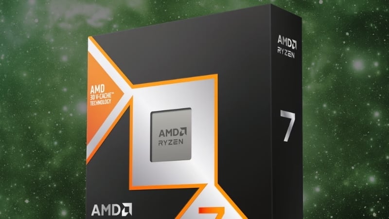 Bộ vi xử lý AMD Ryzen 7 9850X3D có hiệu năng vượt bậc