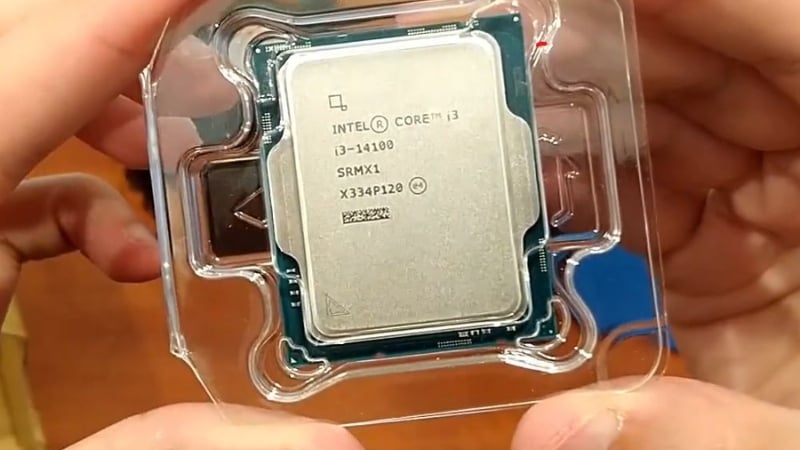 Bộ vi xử lý Intel Core i3 14100 giúp tiết kiệm điện