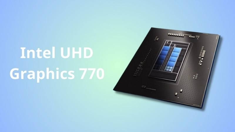 Bộ vi xử lý Intel Core i5 12500 có đồ họa tích hợp UHD 770 hiện đại