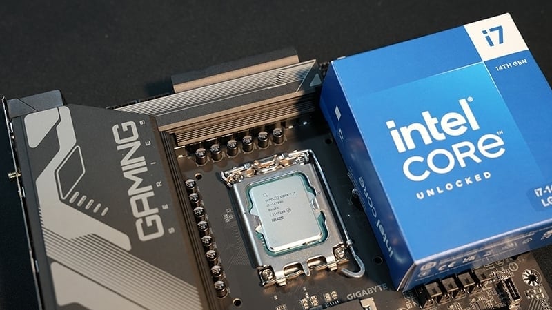 Bộ vi xử lý Intel Core i7 14700 có thể tăng tốc xung nhịp lên đến 5.4GHz