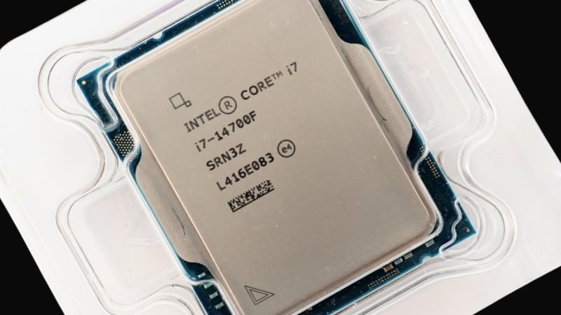 Bộ vi xử lý Intel Core i7 14700F có PCIe 5.0 tương lai rộng mở