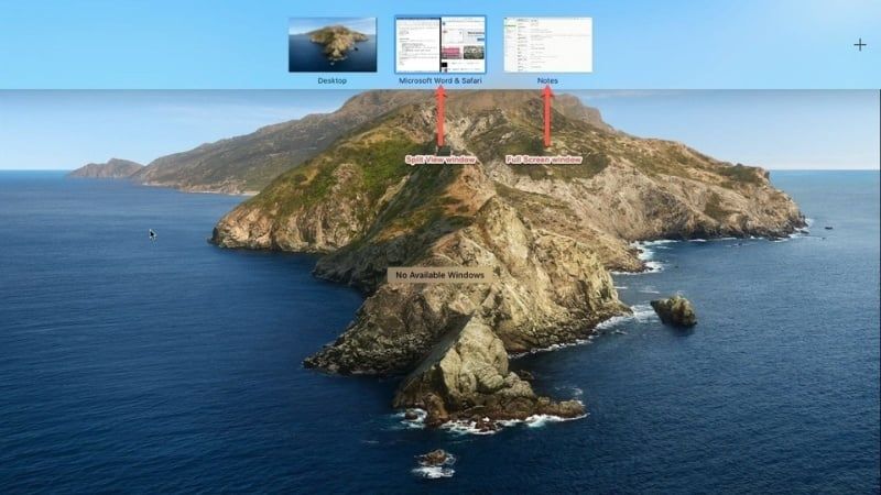 Kéo và thả các cửa sổ ứng dụng