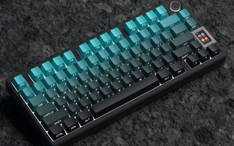 Bàn phím cơ dùng switch riêng cho từng phím, mang lại cảm giác gõ rõ và độ bền cao