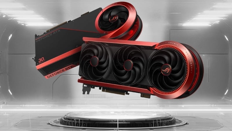 Card màn hình ASUS ROG Matrix Platinum GeForce RTX 5090 có hiệu năng vượt trội