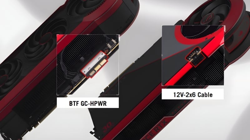 Card màn hình ASUS ROG Matrix Platinum GeForce RTX 5090 kết nối hiển thị 8K hoàn hảo