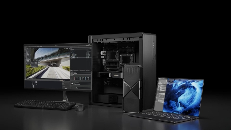 VGA Leadtek NVIDIA RTX PRO 4000 Blackwell 24GB GDDR7 là thiết kế single slot