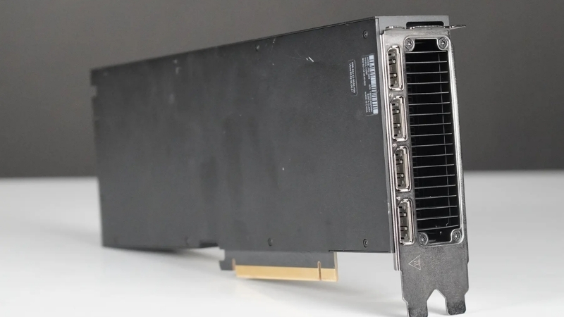 Card màn hình Leadtek NVIDIA RTX PRO 5000 có nhiều cổng kết nối hiện đại