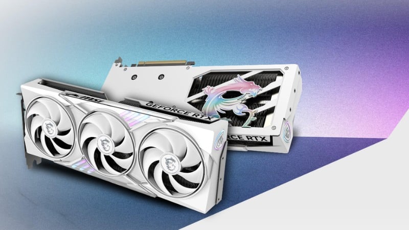 MSI GeForce RTX 5060 Gaming Trio OC White 8GB sở hữu thiết kế tinh tế
