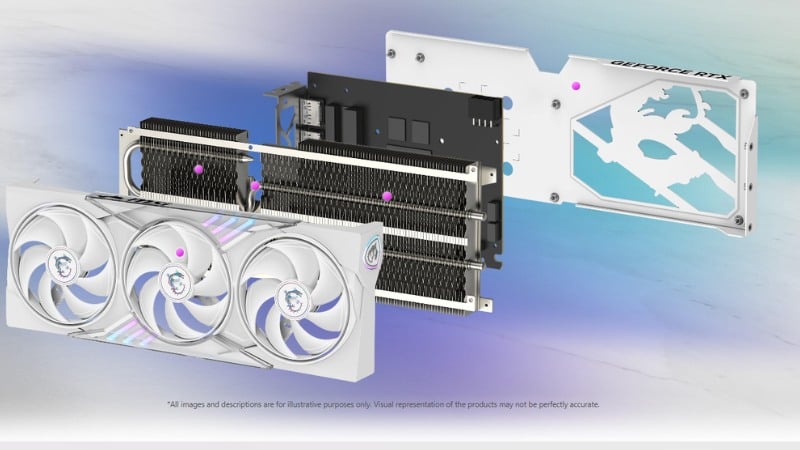 MSI trang bị cho sản phẩm hệ thống tản nhiệt TRI FROZR 4 với những nâng cấp đáng giá