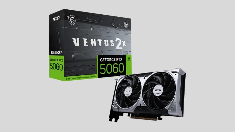Card màn hình MSI GeForce RTX 5060 Ventus 2X OC 8GB là một bước tiến đáng kể trong phân khúc đồ họa tầm trung