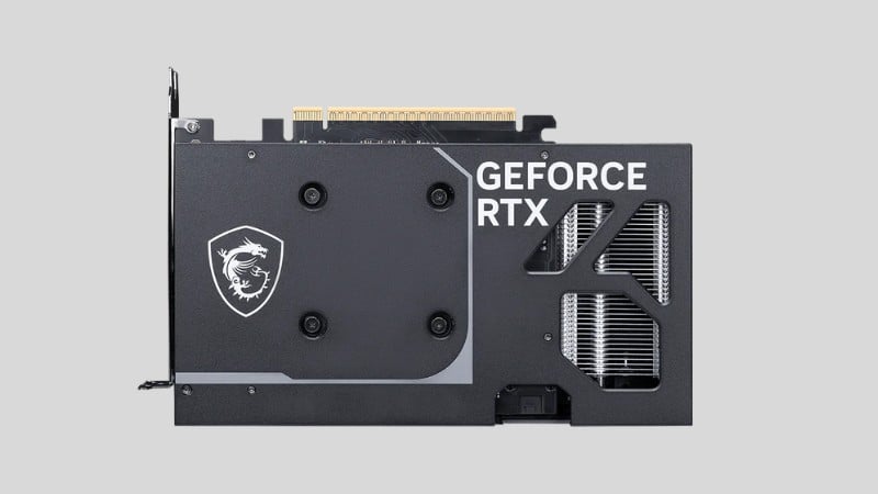 MSI GeForce RTX 5060 Ventus 2X OC 8GB mang phong cách thiết kế tối giản