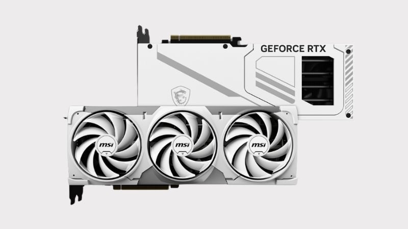 VGA MSI GeForce RTX 5070 Ti 16G VENTUS 3X PZ OC có hiệu năng gaming 4K vượt trội