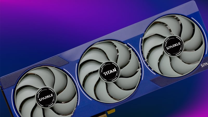 Card màn hình SPARKLE Intel Arc B580 TITAN OC 12GB GDDR6 giúp tiết kiệm chi phí build mạnh mẽ