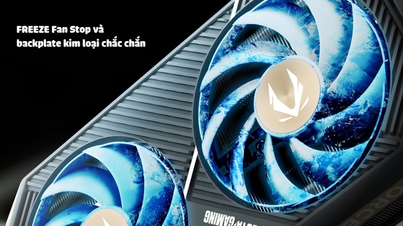 VGA Zotac GeForce RTX 5060 Ti 16GB Twin Edge OC có FREEZE Fan Stop