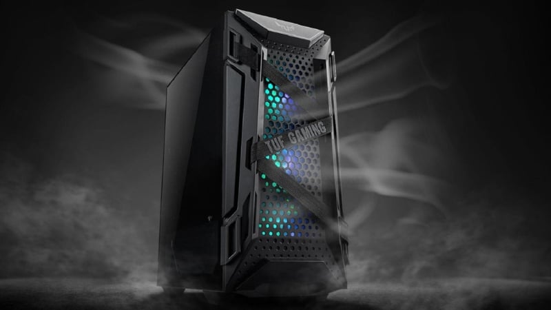 Vỏ case ASUS được đánh giá cao về chất lượng hoàn thiện