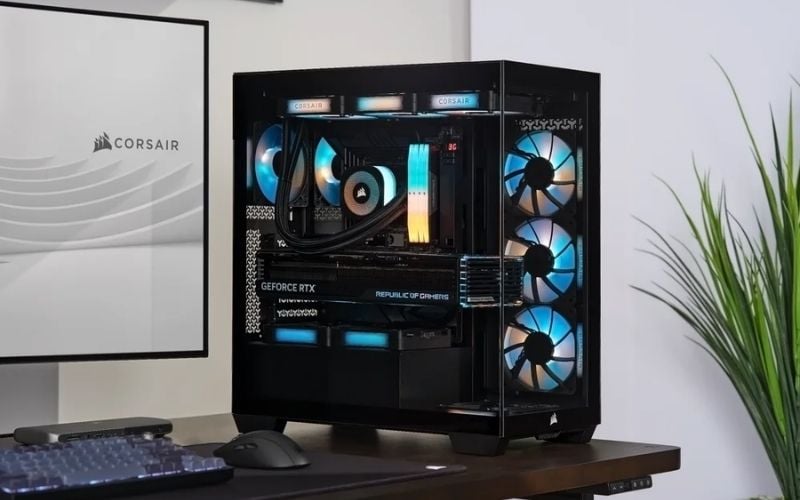 Vỏ case Corsair được ưa chuộng bởi thiết kế tinh tế và độ bền cao