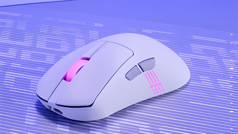 Chuột ASUS P722 ROG KERIS II Origin WL White có cảm biến AimPoint Pro chính xác