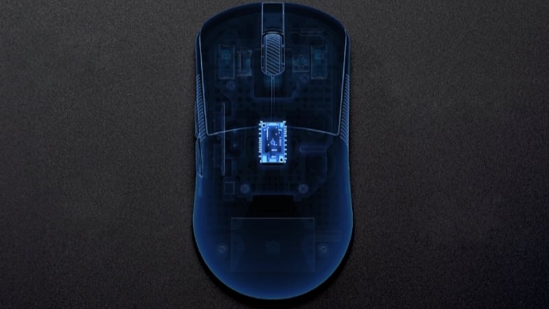 Chuột ASUS P723 ROG Harpe II Ace Wireless Black có cảm biến 42.000 DPI