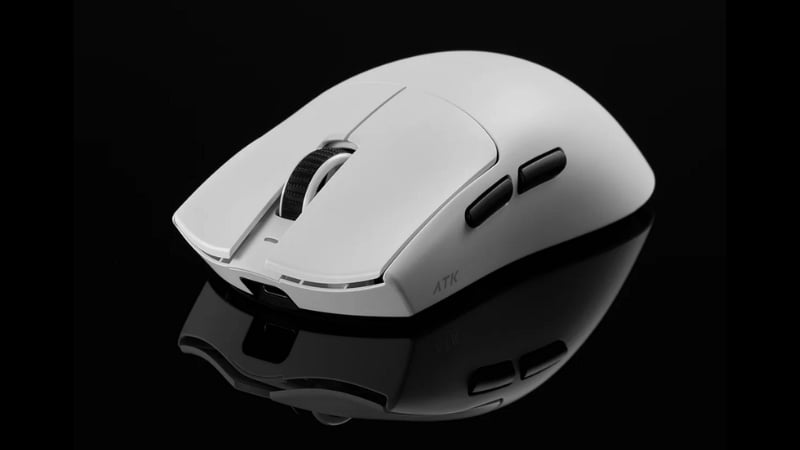 Chuột ATK X1 S Tri-mode Wireless White