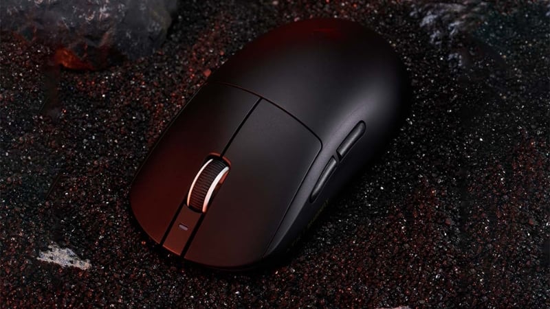 Chuột ATK A9 Plus Tri-mode Nearlink Wireless Black có thiết kế siêu nhẹ