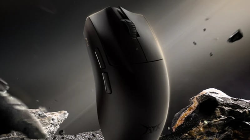 Chuột ATK X1 Tri-mode Wireless Black có thiết kế siêu nhẹ chỉ 54g