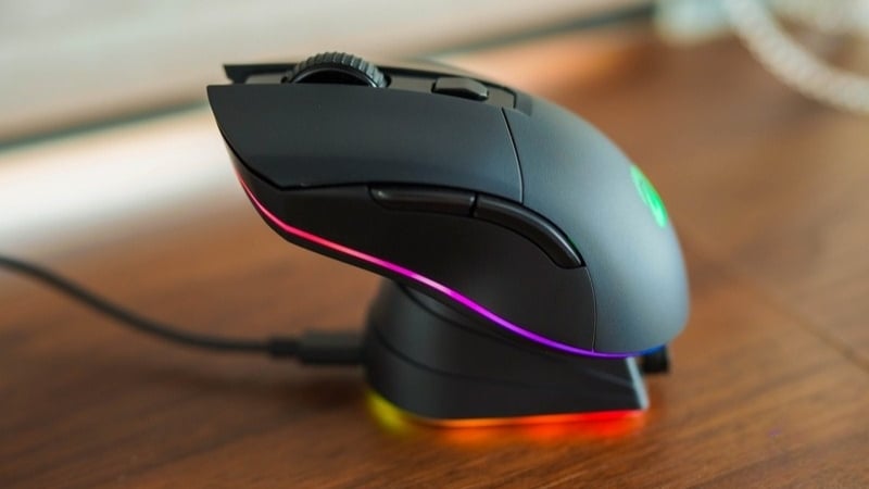Chuột DareU EM901X RGB Superlight Wireless Black có sensor BRAVO ATG4090 chính xác cao