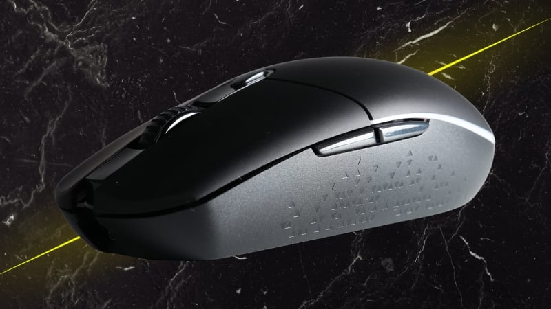 Chuột DareU Không dây EM911T RGB Đen có nút bấm bền bỉ