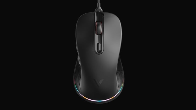 Chuột gaming có dây Rapoo V260 Pro có thiết kế đối xứng tiện nghi