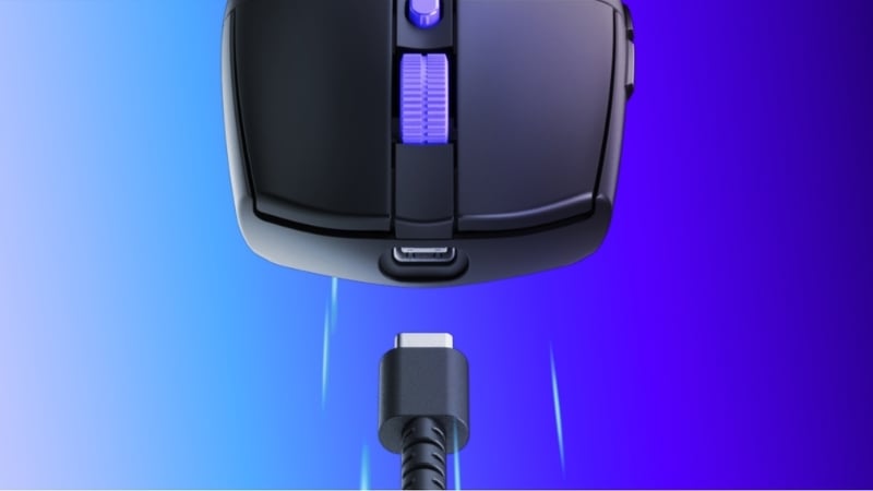 Chuột gaming không dây Logitech G304 X Lightspeed Black có pin lên đến 106 giờ