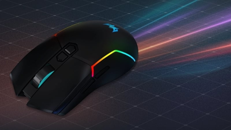Chuột gaming không dây Predator Cestus 353 có kết nối không dây siêu ổn định