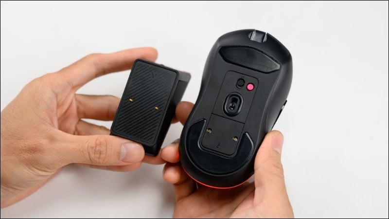 Chuột gaming không dây Rapoo V300L có thời lượng pin ấn tượng