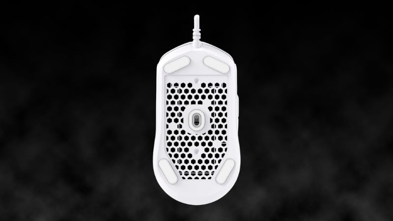 Chuột HyperX có dây Pulsefire Haste 2 White tăng độ bám&nbsp;với grip tape đi kèm