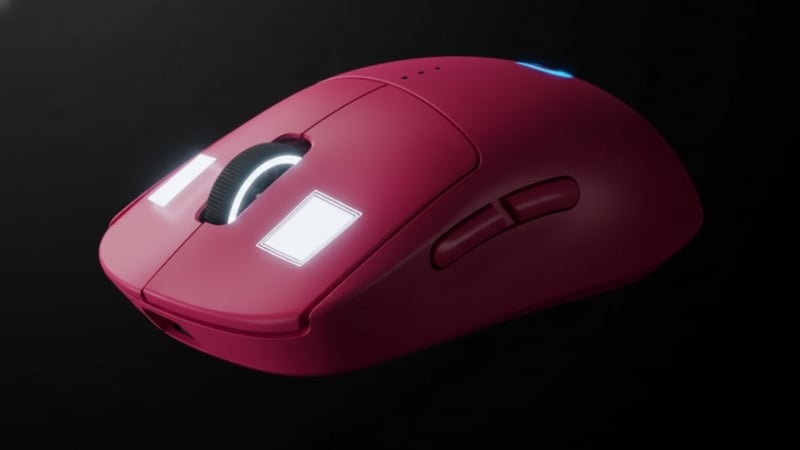 Chuột Logitech G Pro 2 Lightspeed Wireless Magenta được trang bị switch LIGHTFORCE