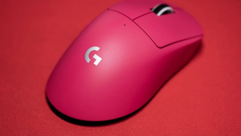 Chuột Logitech G Pro X Superlight 2 Dex Wireless Pink có thiết kế siêu nhẹ 60g