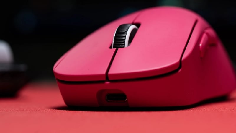 Chuột Logitech G Pro X Superlight 2 Dex Wireless Pink có switch LIGHTFORCE hybrid hiện đại