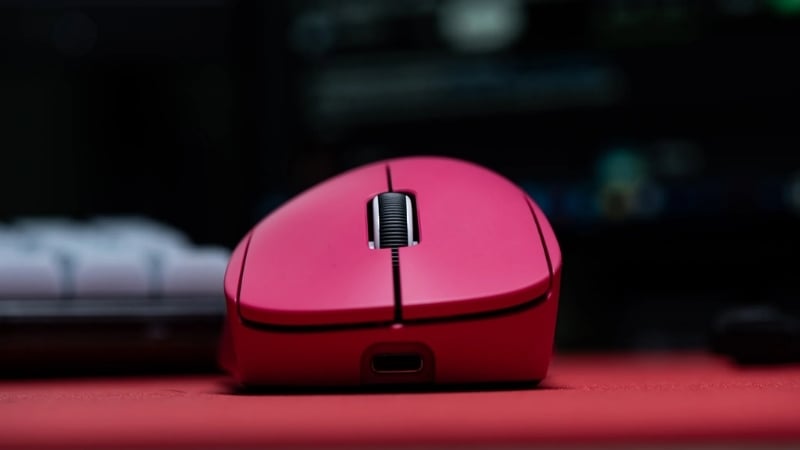 Chuột Logitech G Pro X Superlight 2 Dex Wireless Pink có thể dùng cổng USB-C