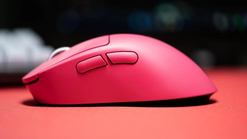 Chuột Logitech G Pro X Superlight 2 Dex Wireless Pink có 5 nút lập trình